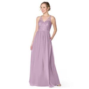 Azazie Bernelle Size 4 Wisteria Dress